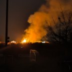 Osterfeuer, Feinstaub, Saharastaub