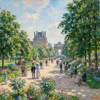 Paris auf dem Fuß